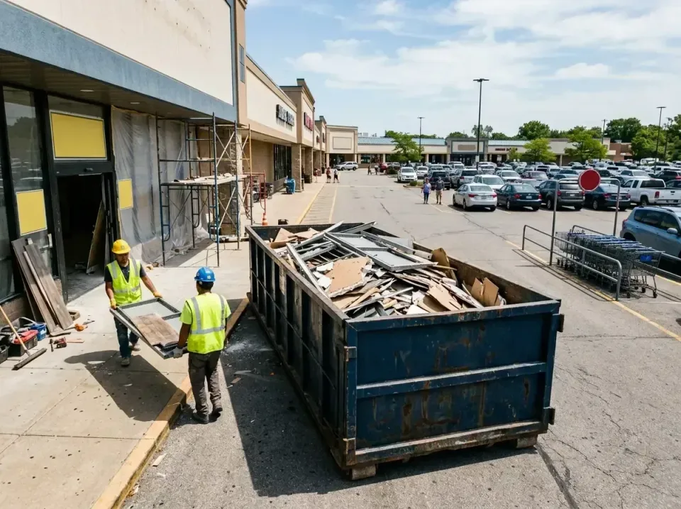 retail-store-renovation-debris-003 — frequently asked questions, Roll-off Dumpster Rentals in Calera, OK